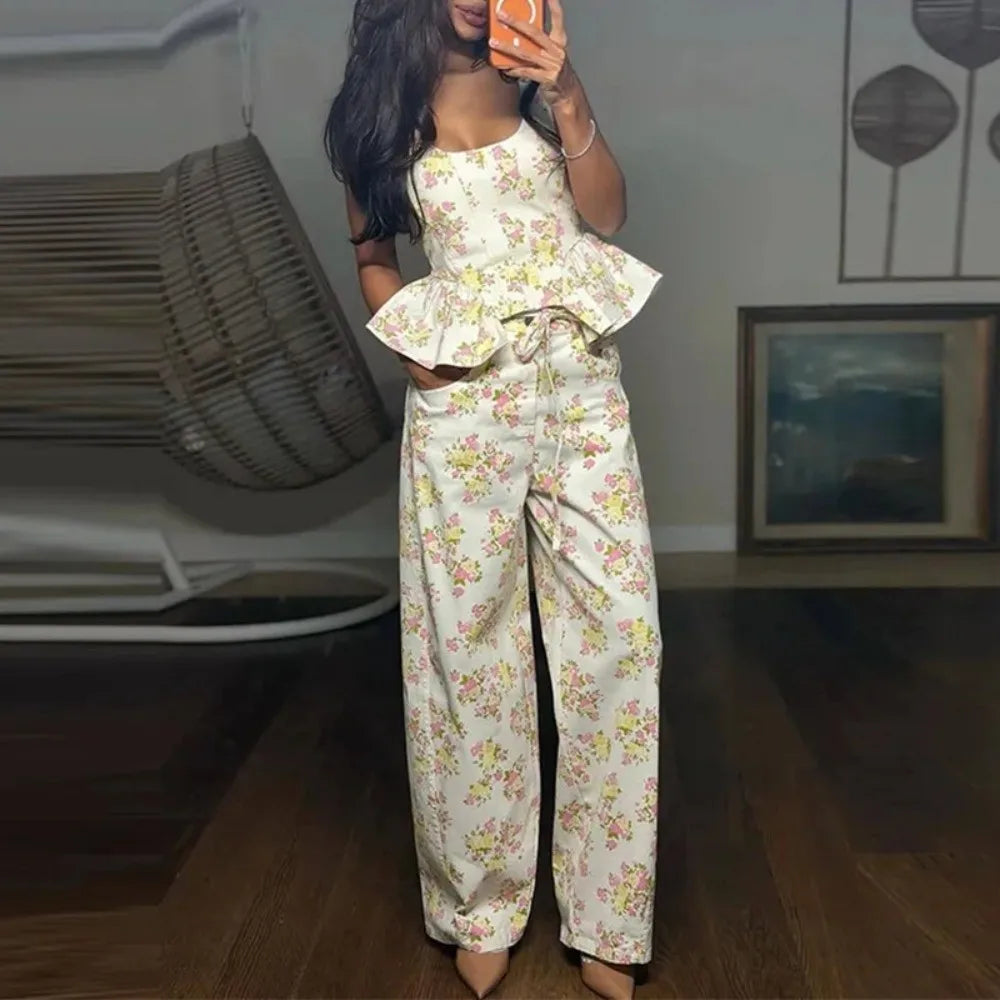 EasyPair Vest & Wide-Leg Pants Set – Breezy Matching Ease